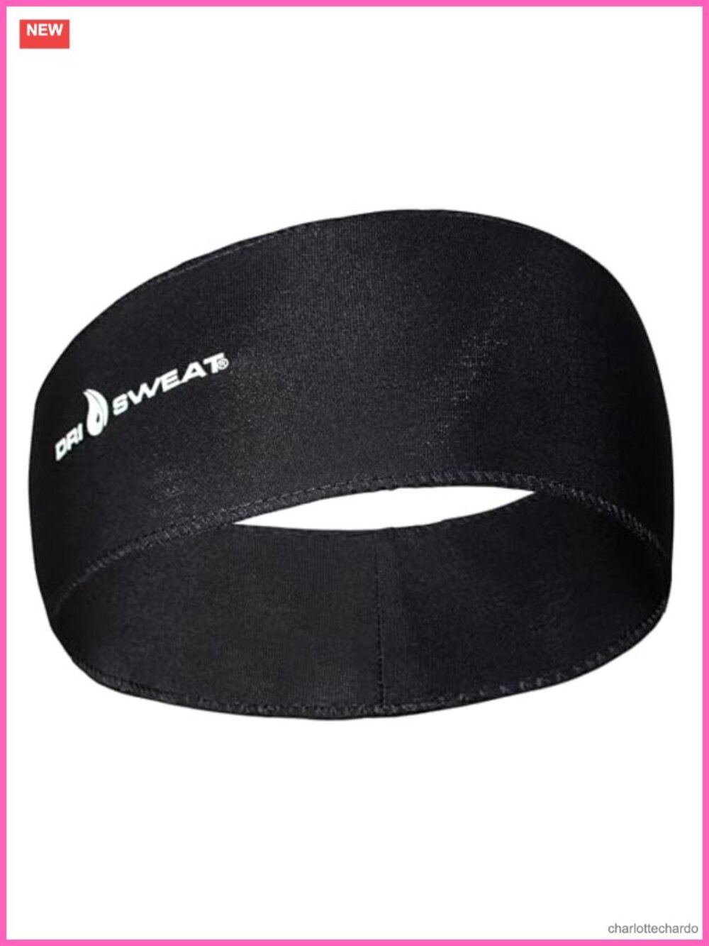 Active Wear Headband Moisture Wicking No Slip Polyester One Size